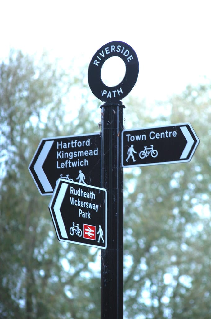 A multi-direction signpost — routing each task to the right model
